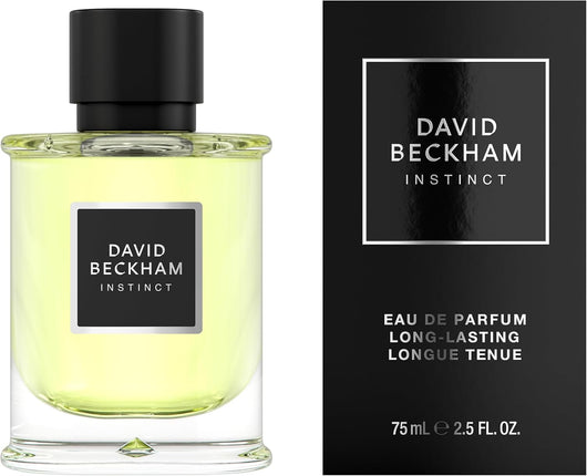 DAVID BECKHAM Instinct Eau de Parfum for Men  Long Lasting 75ml