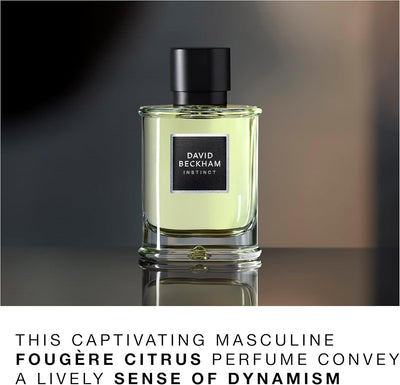 DAVID BECKHAM Instinct Eau de Parfum for Men  Long Lasting 75ml